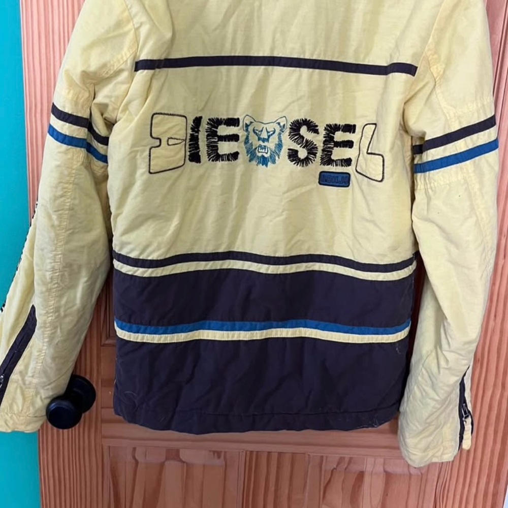 Diesel Brown Jacket with Red Label